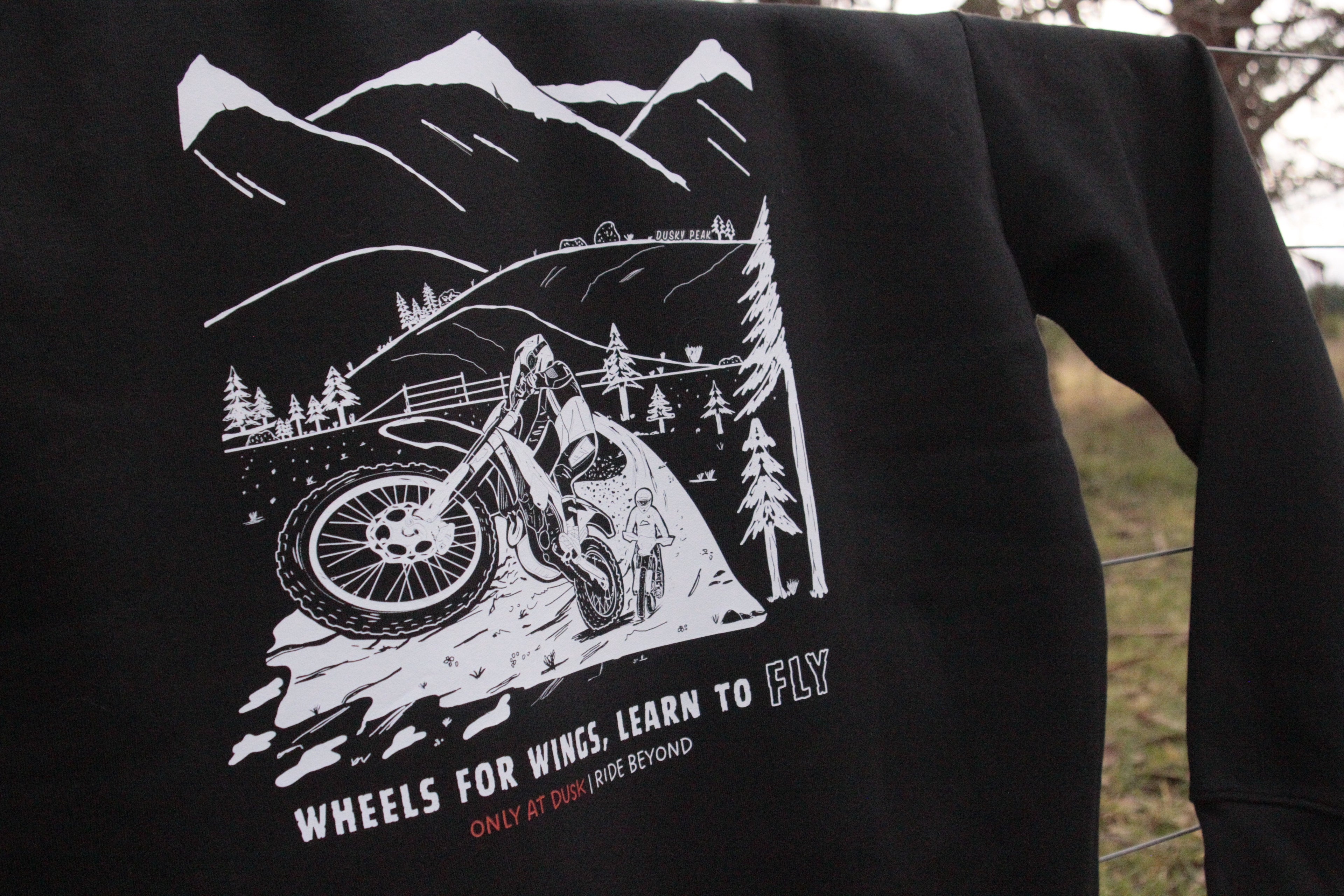 Wheels for Wings Hoodie